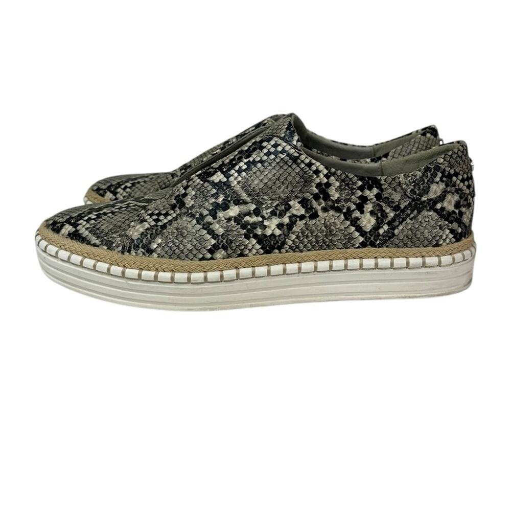 J Slides Karla Python Snakeskin Leather Slip-On S… - image 7